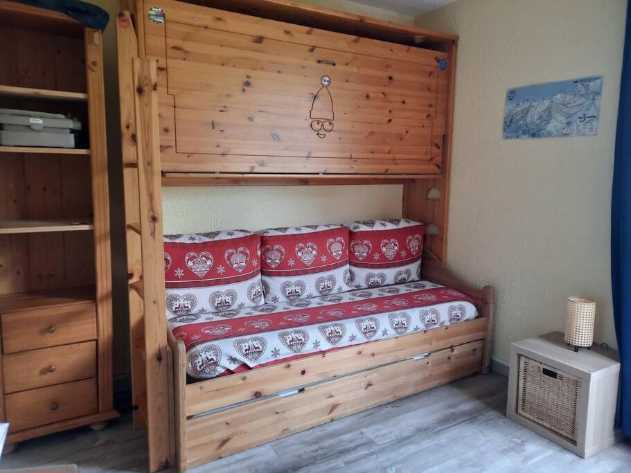 Appartement Carlines 1 Les Menuires Saint-Martin-de-Belleville Dış mekan fotoğraf